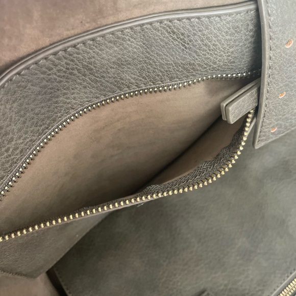 Anthropologie Large Shoulder Bag with Knot Details - Picture 6 of 10